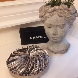 20+ Mixed Silver Bangles